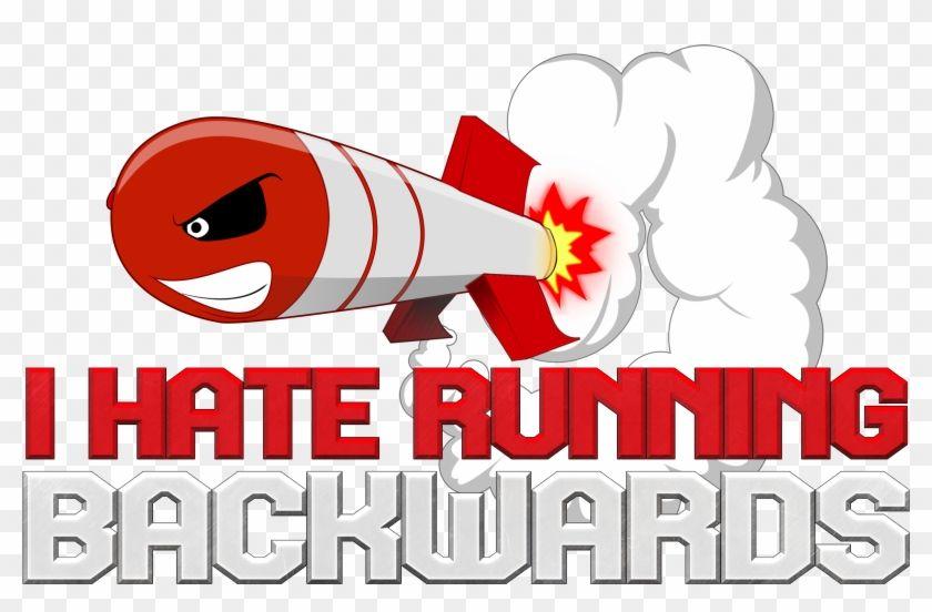 Backwards Logo - I Hate Running Backwards Running Backwards Logo, HD Png