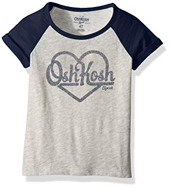 OSH Logo - OshKosh B'Gosh Girls' Logo Tees