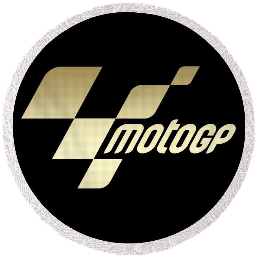 MotoGP Logo - motoGP logo Round Beach Towel