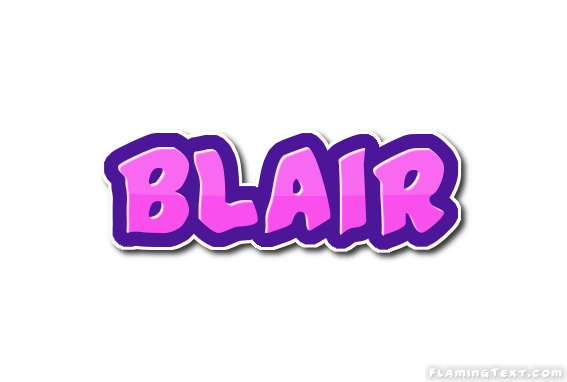 Blair Logo - Blair Logo | Free Name Design Tool from Flaming Text