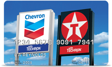 ChevronTexaco Logo - Chevron and Texaco Visa Card