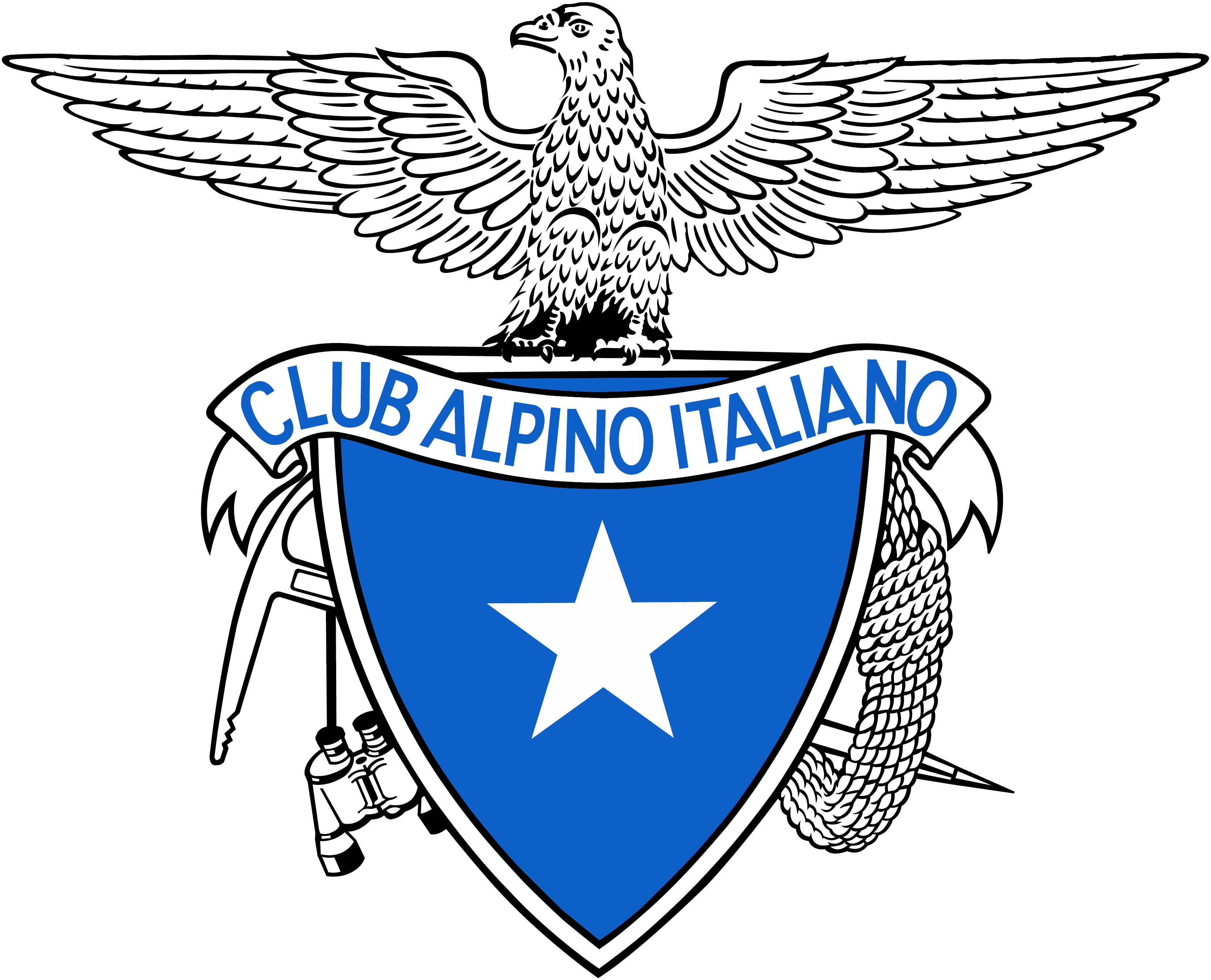 Cai Logo - File:Cai Club Alpino Italiano Stemma.png - Wikimedia Commons