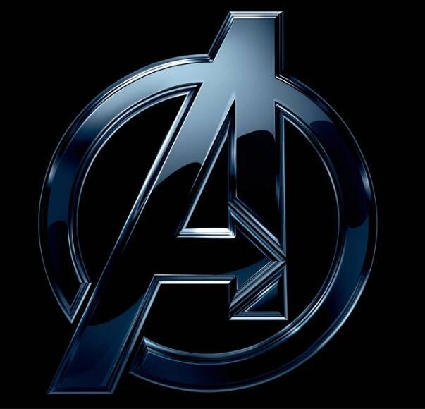 Avangers Logo - US $31.35 5% OFF|Marvel the Avengers Logo Stud Earrings Super Hero Jewelry  the Silver Color Black Enamel Letter 