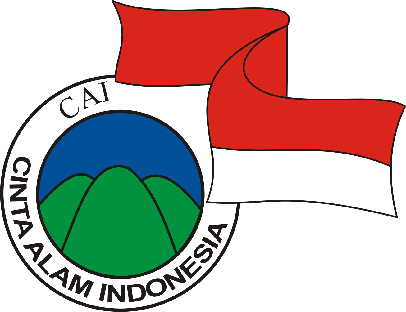 Cai Logo - Logo Cinta Alam Indonesia CAI Logo Lambang Indonesia