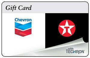 ChevronTexaco Logo - Details about $100 Chevron Texaco Gas Physical Gift Card - Standard 1st  Class Mail Delivery