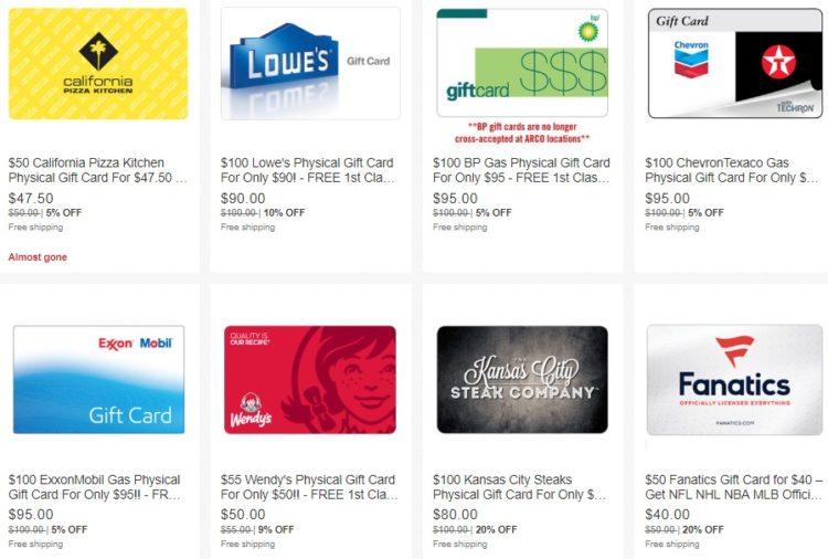 ChevronTexaco Logo - EXPIRED) eBay Daily Deals: Discounted Gift Cards For Lowe's, Chevron