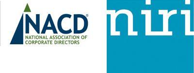 NACD Logo - NACD and NIRI Presents: Leading Change and Investor