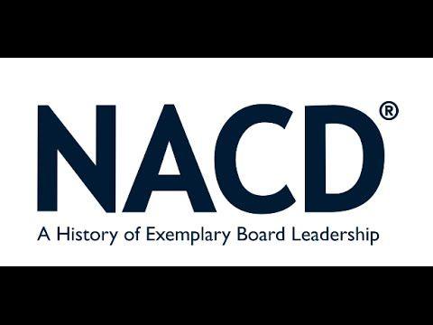 NACD Logo - The History of NACD