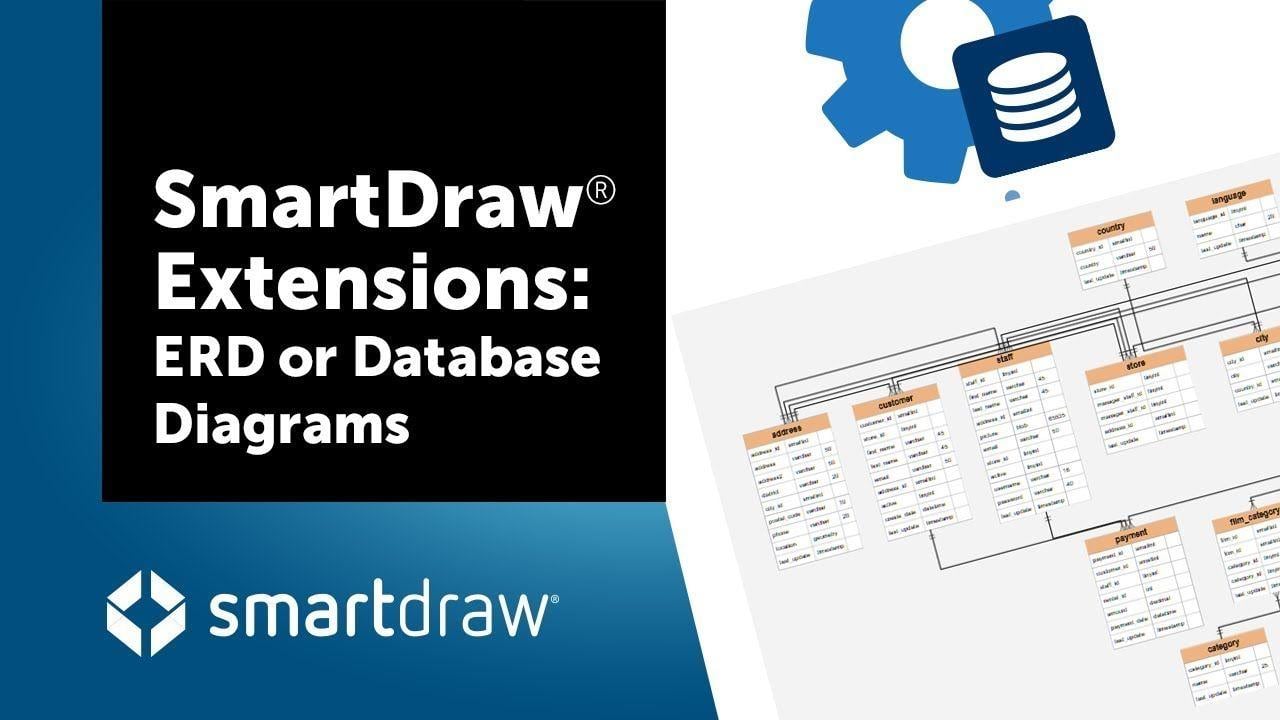 ERD Logo - SmartDraw Extensions - ERD or Database Extension