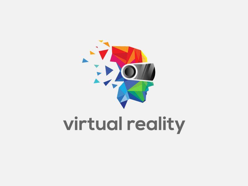 Virtual Logo - virtual reality Logo by Naveed on Dribbble