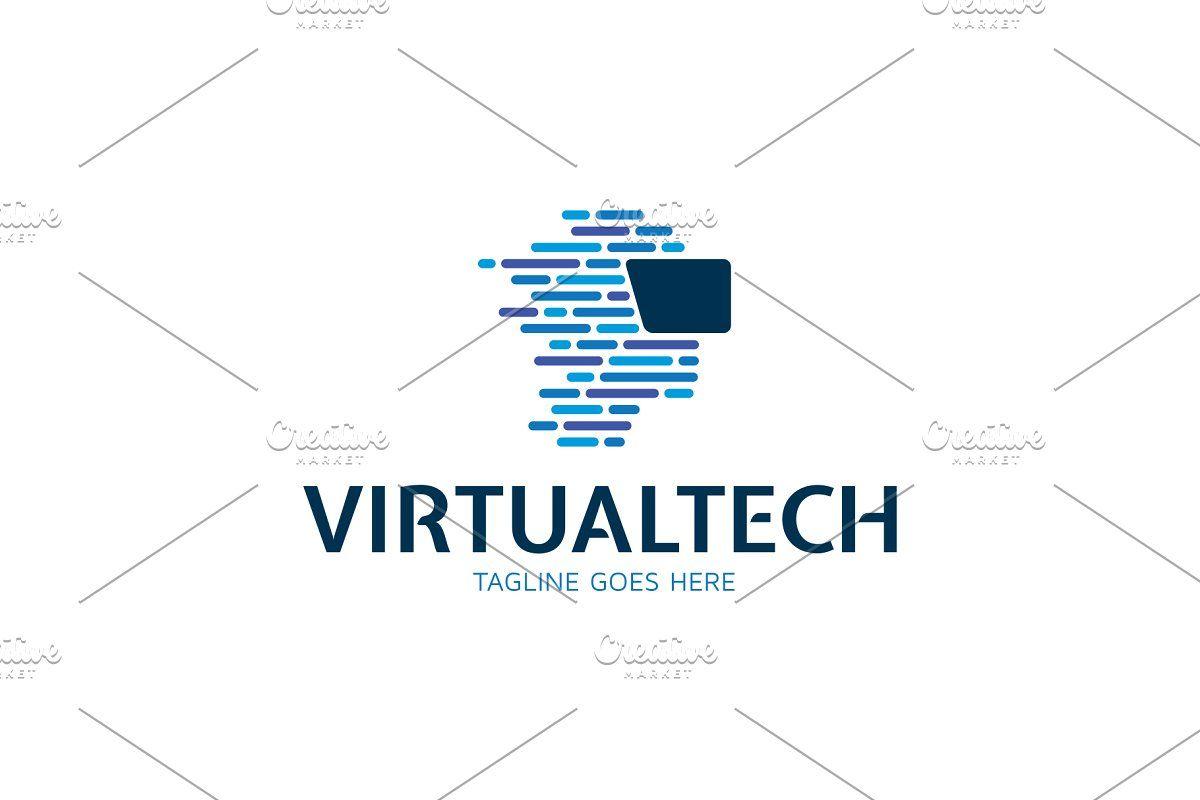 Reality Logo - Virtual Reality Logo ~ Logo Templates ~ Creative Market