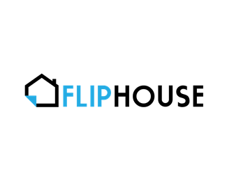 Flip Logo - flip house Designed