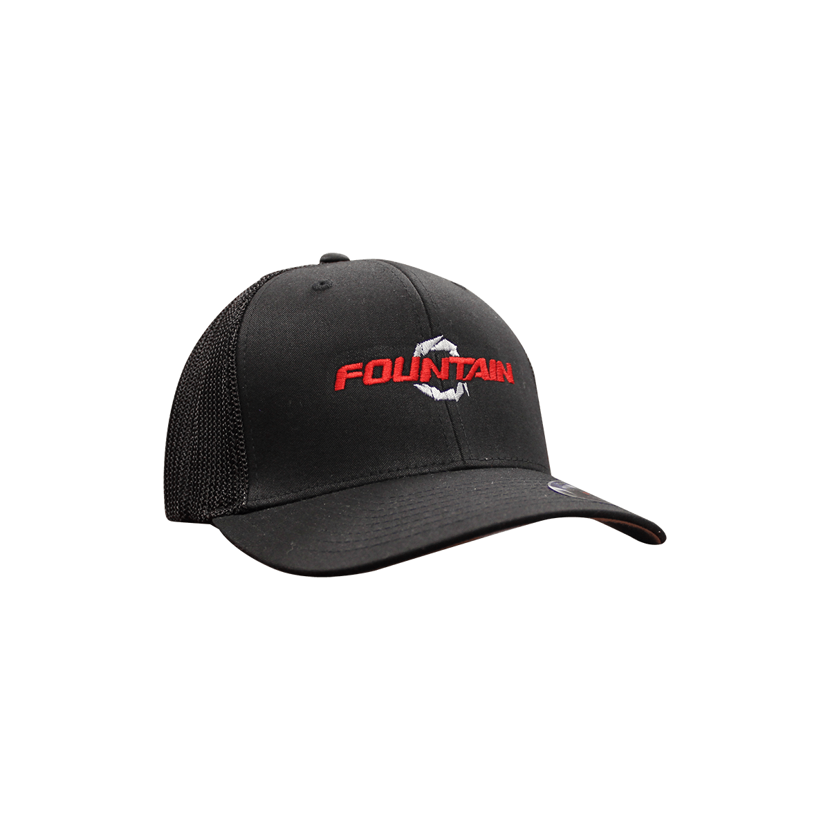 Fountain Logo - Fountain Logo Flex Fit Mesh Hat