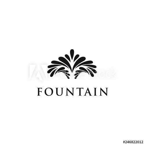 Fountain Logo - water squirt fountain logo design inspiration - Buy this stock ...