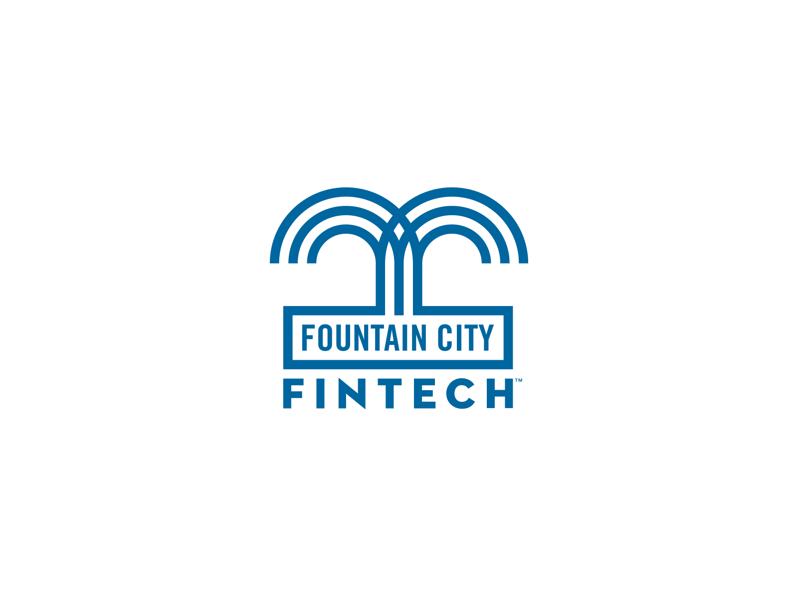 Fountain Logo - Fountain City Fintech - Brian White Design