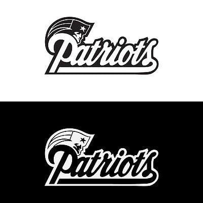 Patroits Logo - (Set of 10) NFL New England Patriots Logo Iron On Heat Transfer Sticker 3in  6in | eBay