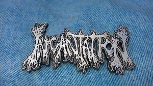 Incantation Logo - Details about Incantation logo pin badge death metal deicide morbid angel  immolation autopsy