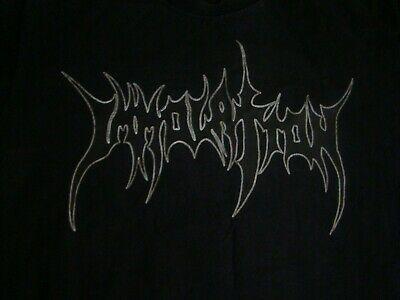 Incantation Logo - IMMOLATION LOGO T shirt black new M-L-XL DEATH METAL Incantation ...