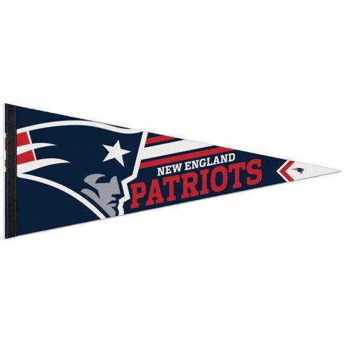 Patroits Logo - NEW ENGLAND PATRIOTS LOGO PREMIUM PENNANT 12