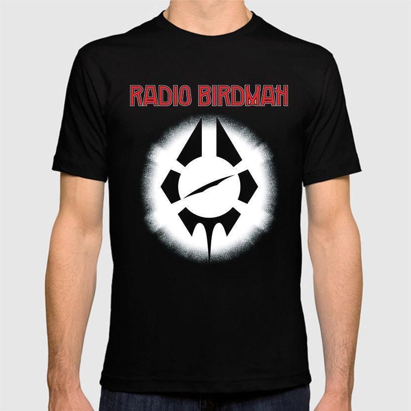 Birdman Logo - Radio Birdman Glow Logo 100% cotton T Shirt
