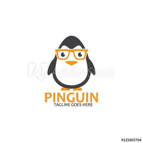 Pinguin Logo - pinguin logo icon this stock vector and explore similar