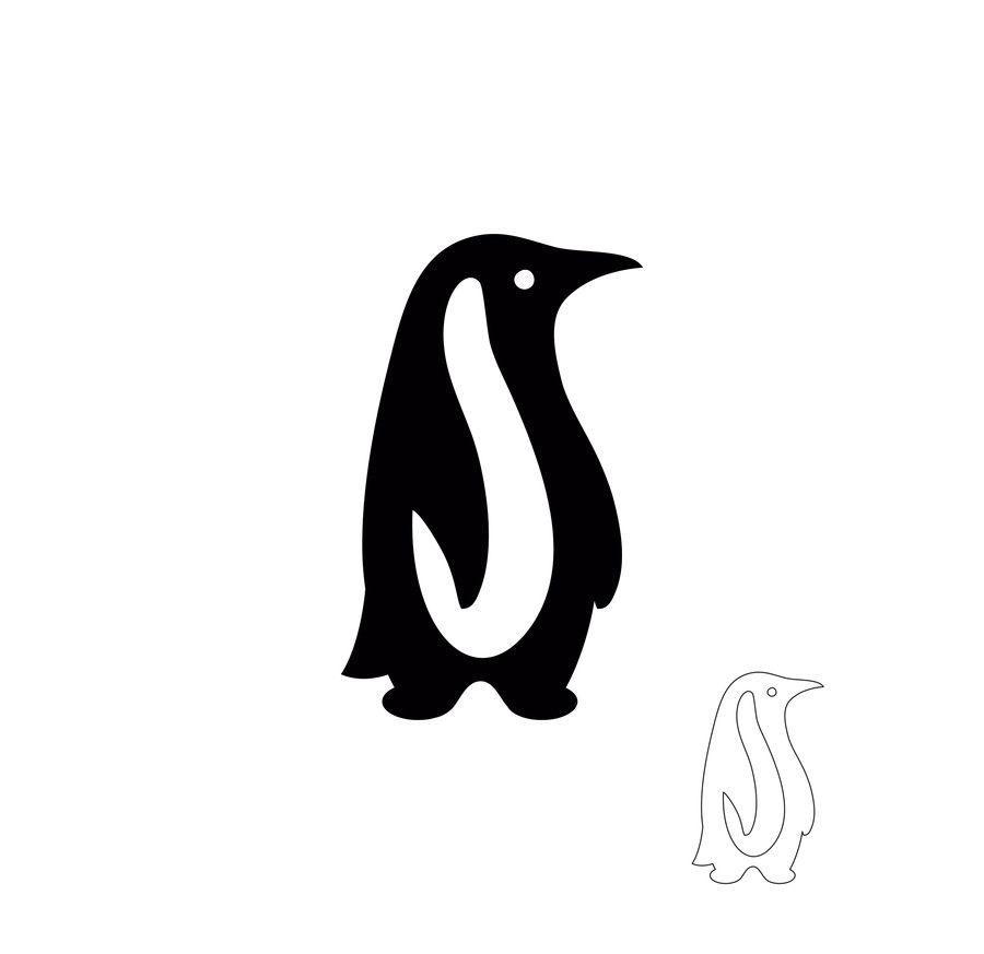 Pinguin Logo - Entry #25 by mavrilfe for Needed: Simple/Clean Penguin Logo ...