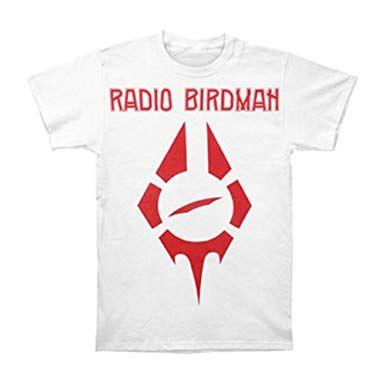 Birdman Logo - Radio Birdman Men's Album Logo T-Shirt White