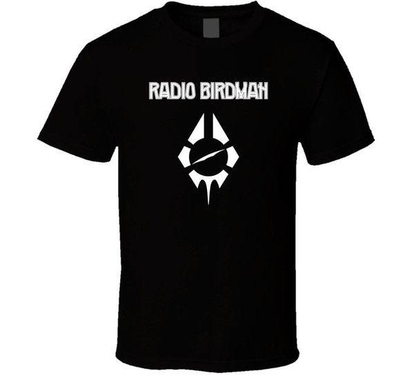 Birdman Logo - Radio Birdman Australian Logo Shirt Black White Tshirt Men'S 24 Hour T Shirt Rude Tshirts From Strong $11.63. DHgate.Com