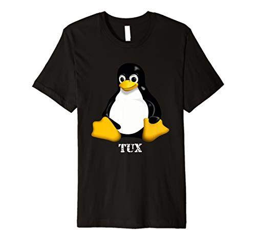 Pinguin Logo - Tux Pinguin offiziellen Linux-Maskottchen Logo Icon T-Shirt