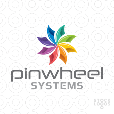 Pinwheel Logo - Pinwheel Systems Logo. Design. Pinwheels, Toys logo, Logos