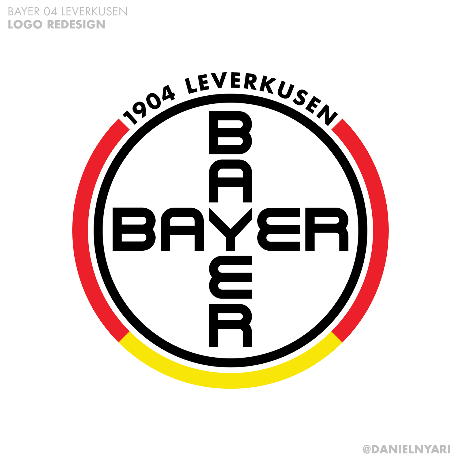 Leverkusen Logo - Bayer #Leverkusen Logo. Redesign By Daniel Nyari. The Pitch. All
