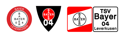 Leverkusen Logo - Bayer Leverkusen Old Badges. Soccer Badges Patches. Sports Logo