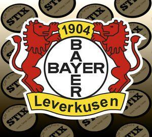 Leverkusen Logo - Details about Bayer Leverkusen Logo Color Die Cut Vinyl Sticker Car Window  Hood Bumper Decal