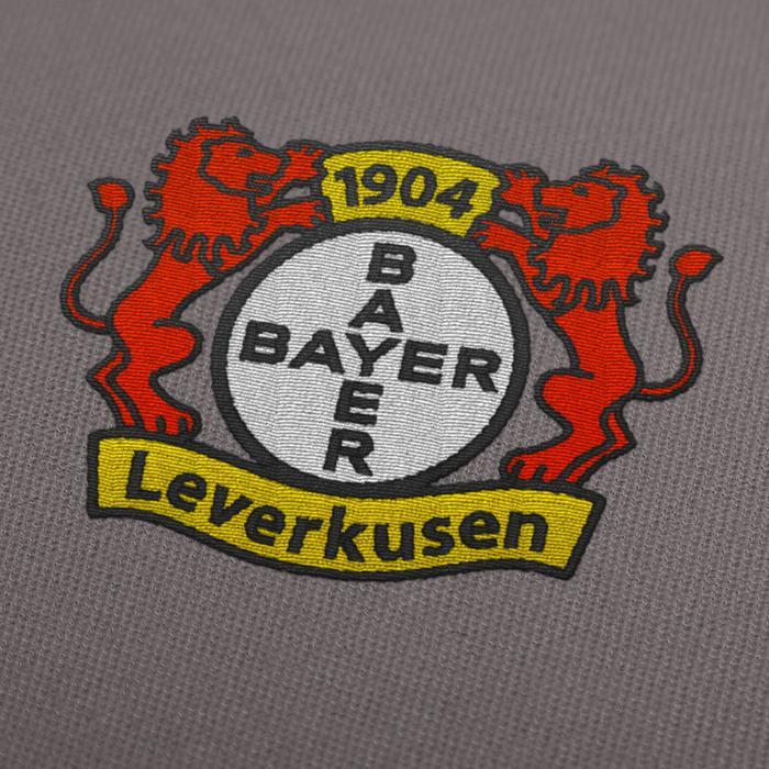 Leverkusen Logo - Bayer Leverkusen logo soccer Bundesliga embroidery design