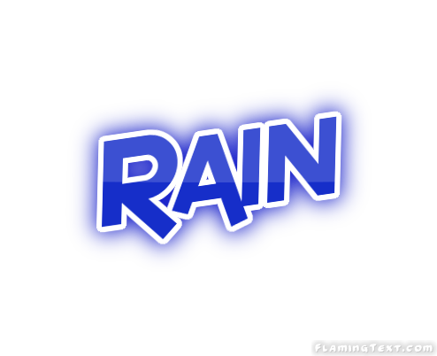 Rain Logo - United States of America Logo. Free Logo Design Tool from Flaming Text