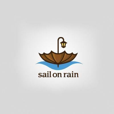 Rain Logo - Sail On Rain Logo | Logo Design Gallery Inspiration | LogoMix