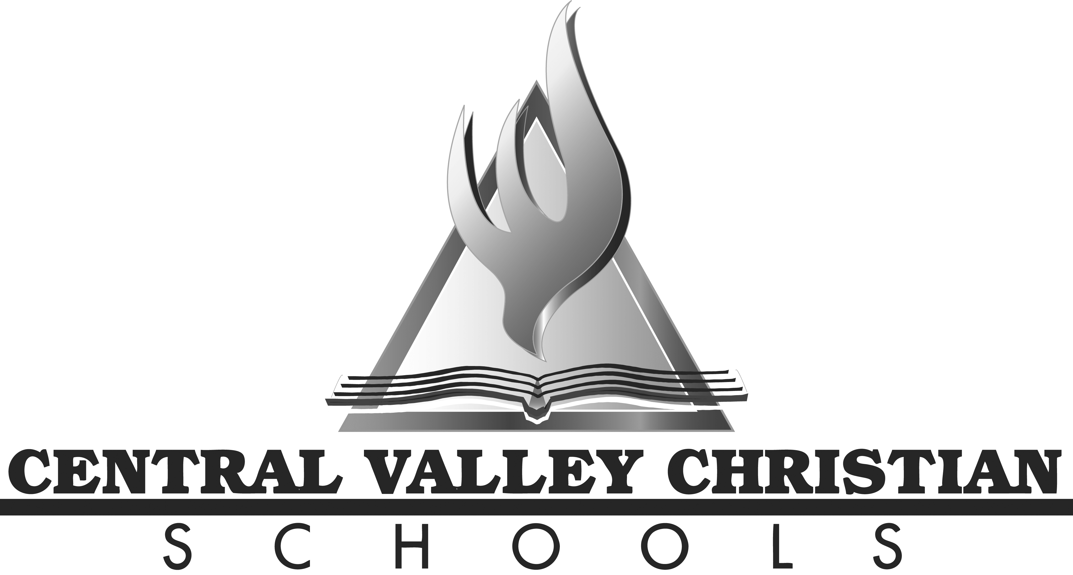CVC Logo - new cvc logo 2 grayscale - Central Valley Christian Schools