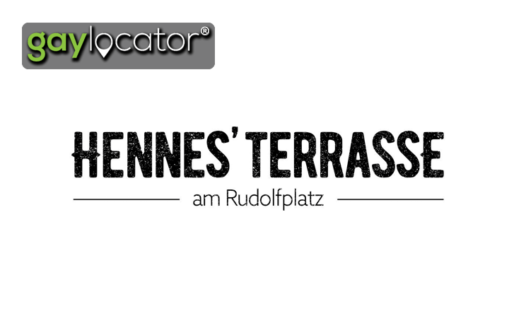 Hennes Logo - Hennes' Terrasse bar in Cologne (Köln). gaylocator ®