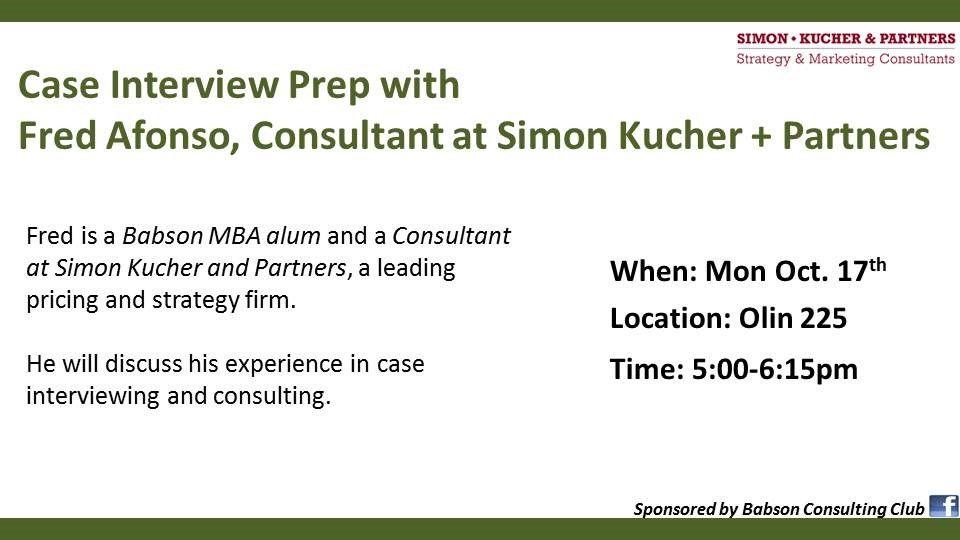 Simon-Kucher Logo - Case Interview Prep with Fred Afonso, Consultant at Simon Kucher + ...