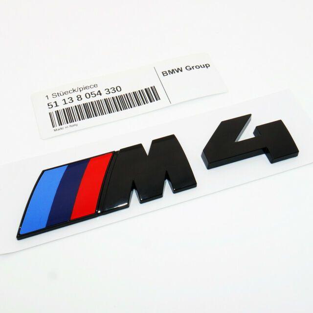 M4 Logo - BMW M M4 Black Emblem Badge Logo 51148068579 Genuine OEM