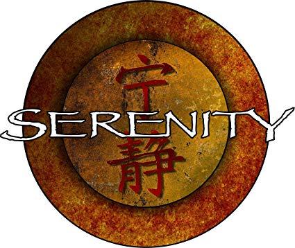 Serenity Logo - Firefly Serenity Logo Repositionable Wall Decal Sticker Graphic TV Sci Fi USA Seller For Fans Of Firefly