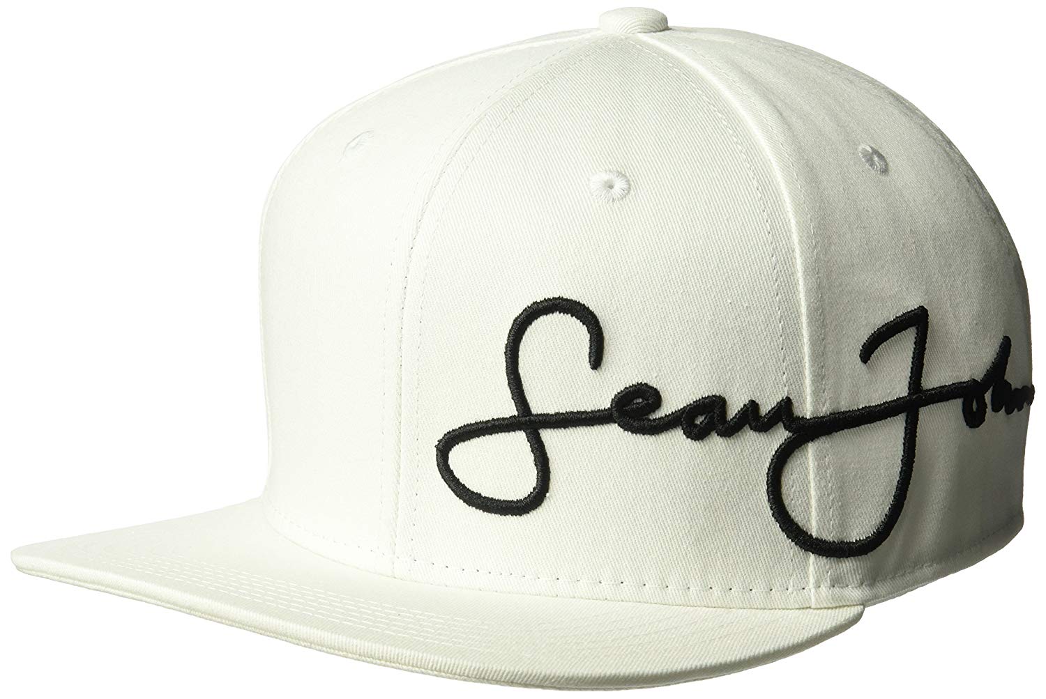 Sean Logo - Sean John Men's Core Script Baseball Cap, 3D Logo, Adjustable, White ...