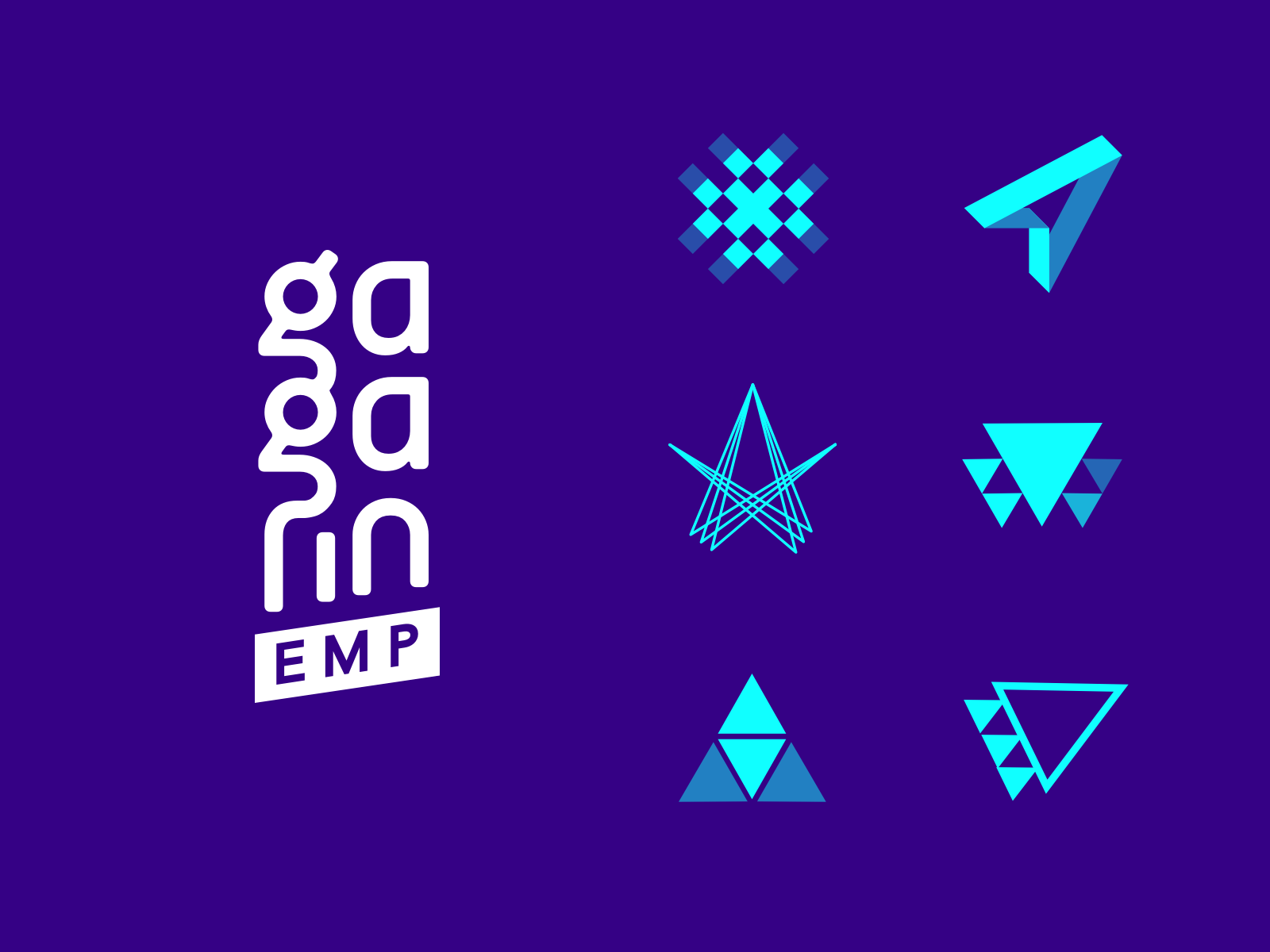 EMP Logo - Gagarin EMP Logo by Andrew Trofimenko for Sweetcode Lab. on Dribbble