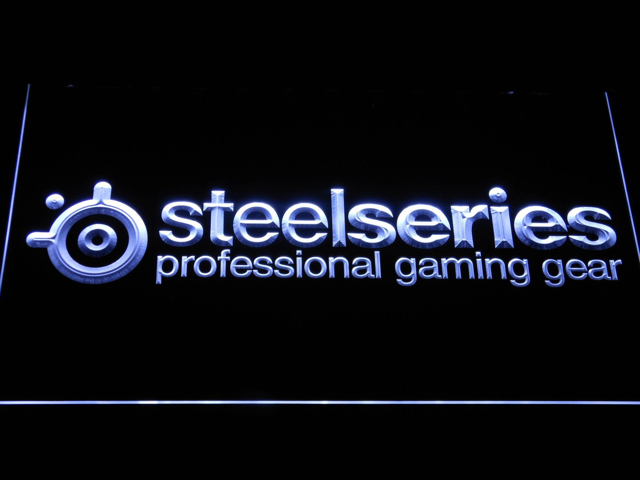SteelSeries Logo - SteelSeries LED Neon Sign | SteelSeries | Neon signs, Led neon signs ...