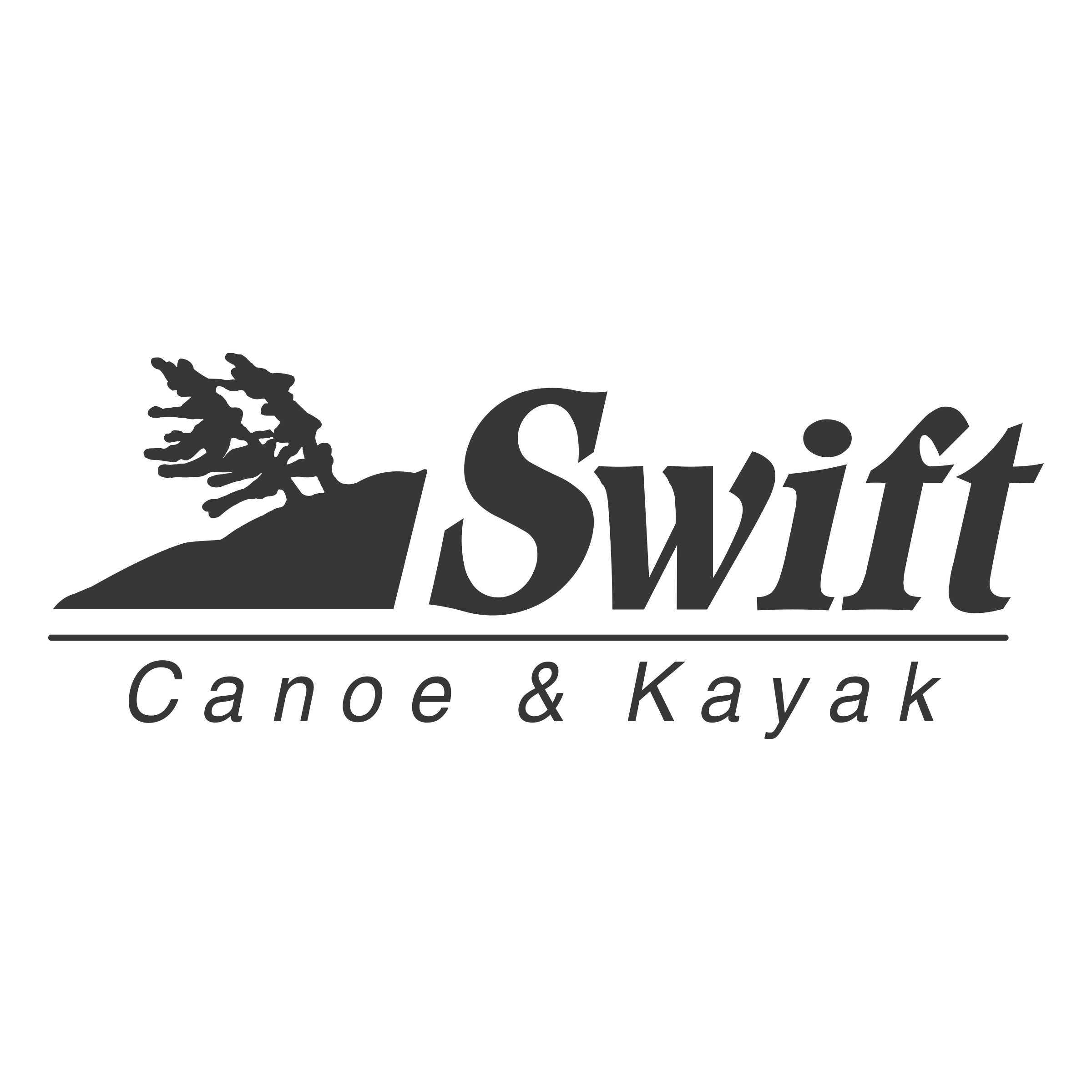 Kyak Logo - Swift Canoe & Kayak Logo PNG Transparent & SVG Vector - Freebie Supply