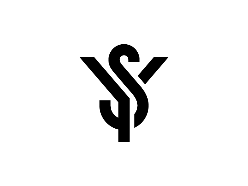 YS Logo - YS 1 | Works by Me | Logos design, Name card design, Monogram logo