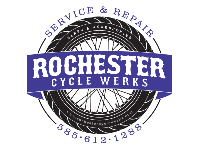 Rochester Logo - Rochester Cycle Werks Logo by Gino Broccolo on Dribbble