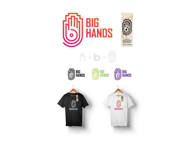 Tibi Logo - BigHands - Logo Identity by David Tibi ⍣ | Dribbble | Dribbble
