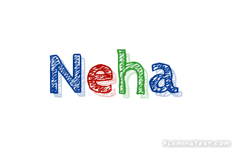 Neha Logo - Neha Logo. Free Name Design Tool from Flaming Text