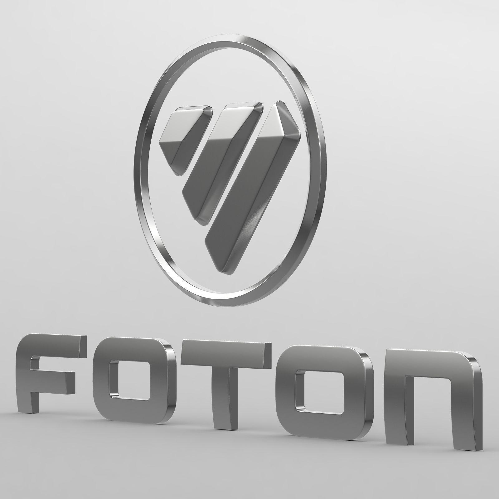Foton Logo - foton logoD model